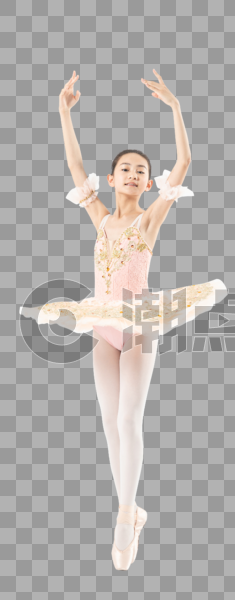 【精】小女孩跳芭蕾舞图片素材免费下载