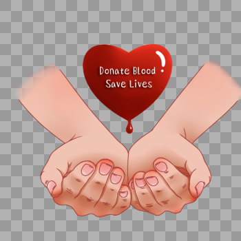 呼吁爱心无偿献血，献血救命图片素材免费下载