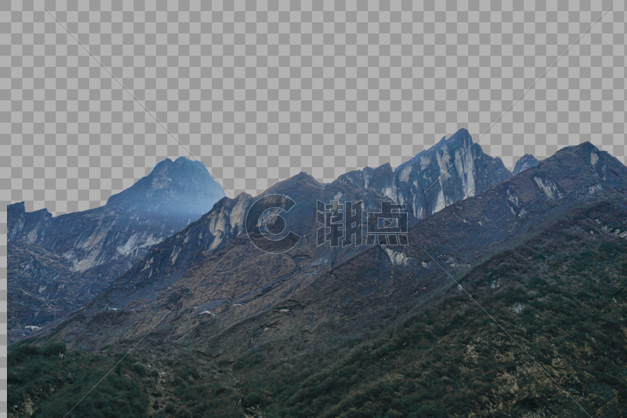 尼泊尔徒步安纳普尔娜山峰图片素材免费下载