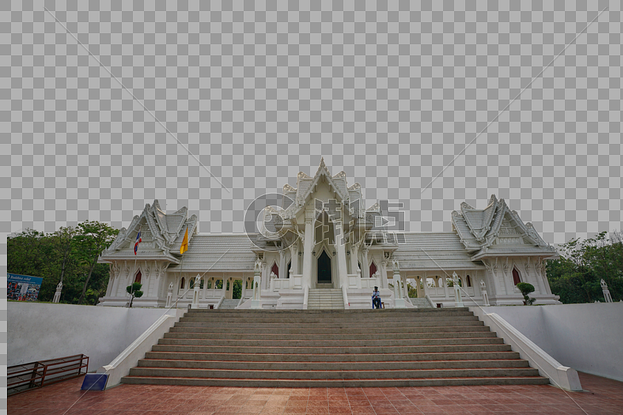 尼泊尔蓝毗尼泰国白庙图片素材免费下载