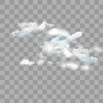 白云云朵飘浮云朵图片素材免费下载