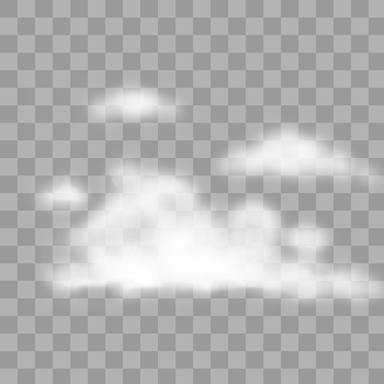 白云云朵飘浮图片素材免费下载