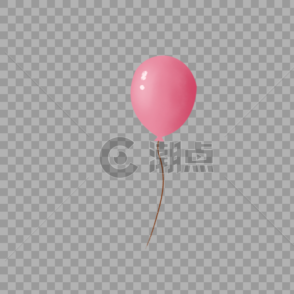 红色气球图片素材免费下载