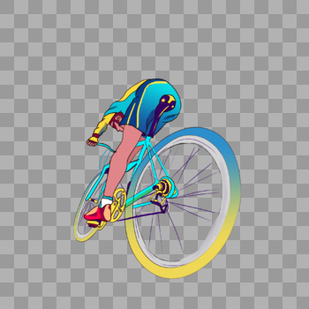 自行车骑手图片素材免费下载
