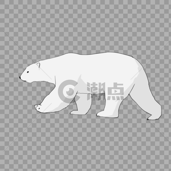 北极熊图片素材免费下载