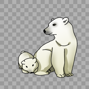 北极熊图片素材免费下载