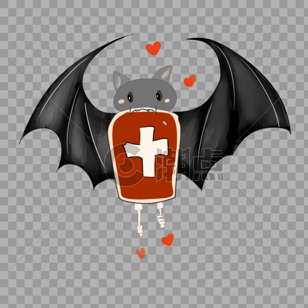蝙蝠血袋图片素材免费下载