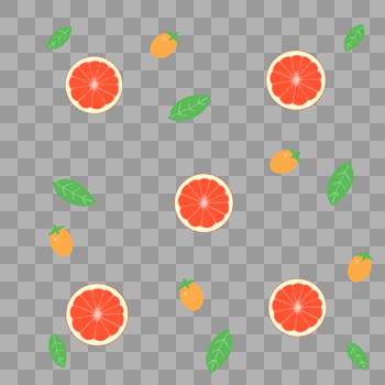 清新夏天水果橙子背景图片素材免费下载