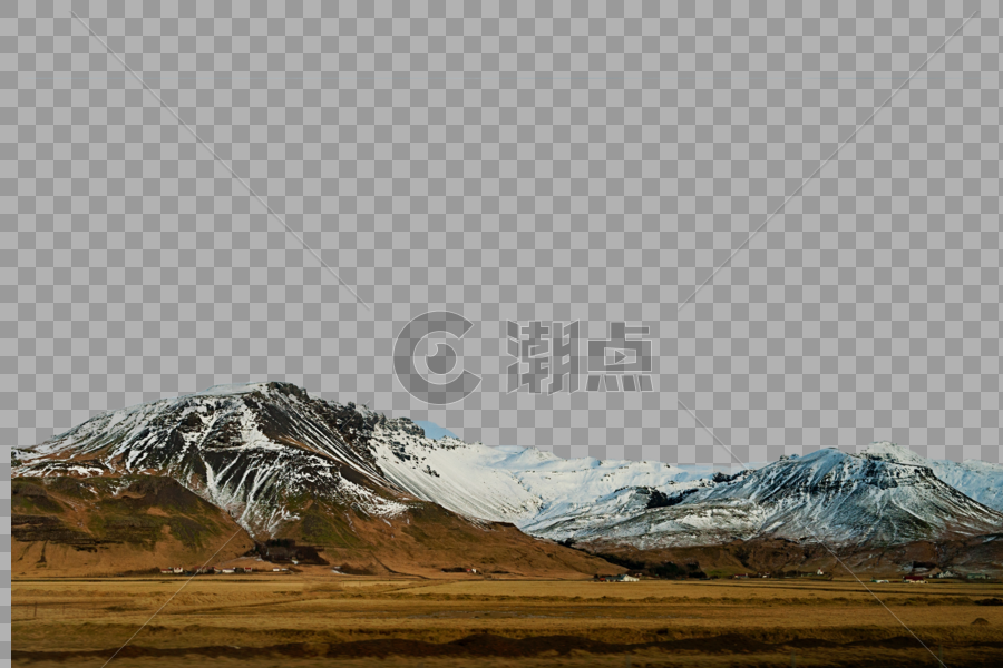 冰岛雪山图片素材免费下载