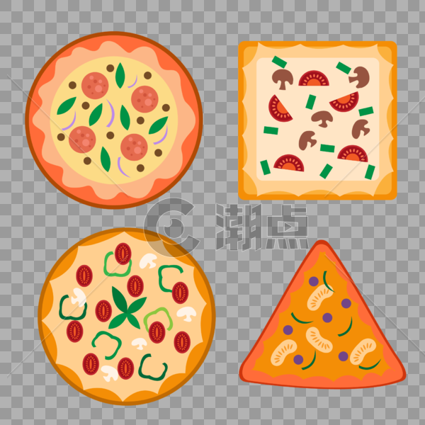 披萨美食图片素材免费下载