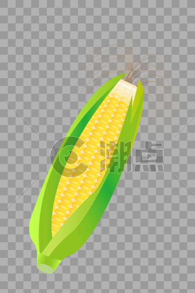 一个玉米棒子图片素材免费下载