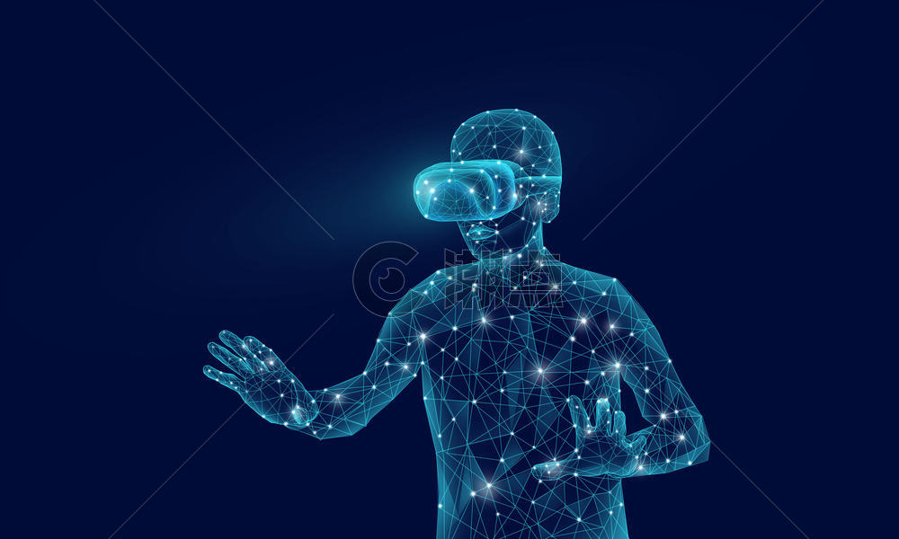 VR科技人物图片素材免费下载