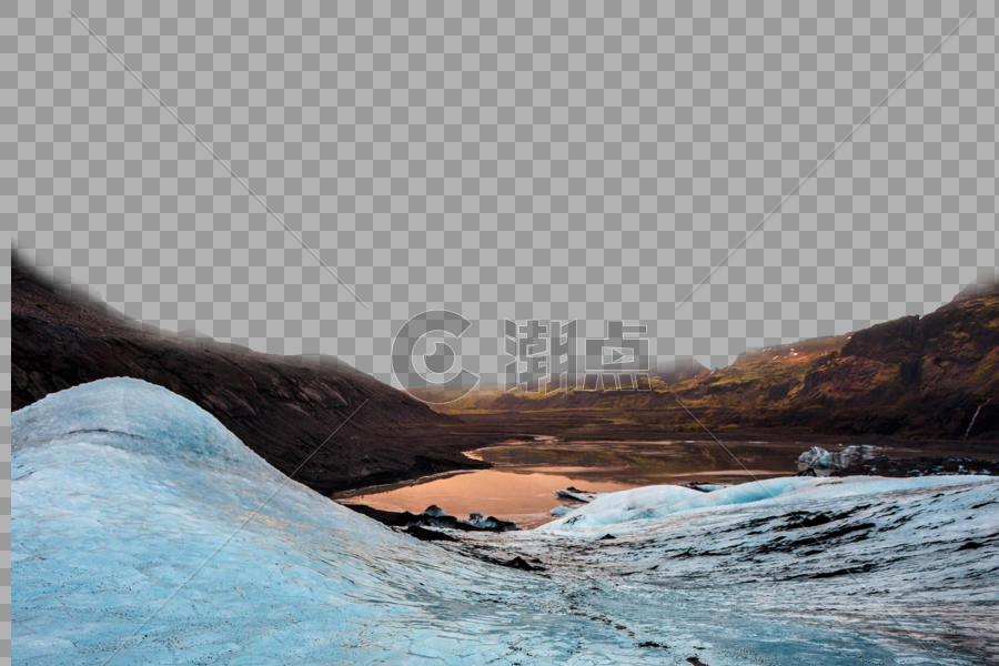 冰岛冰川图片素材免费下载