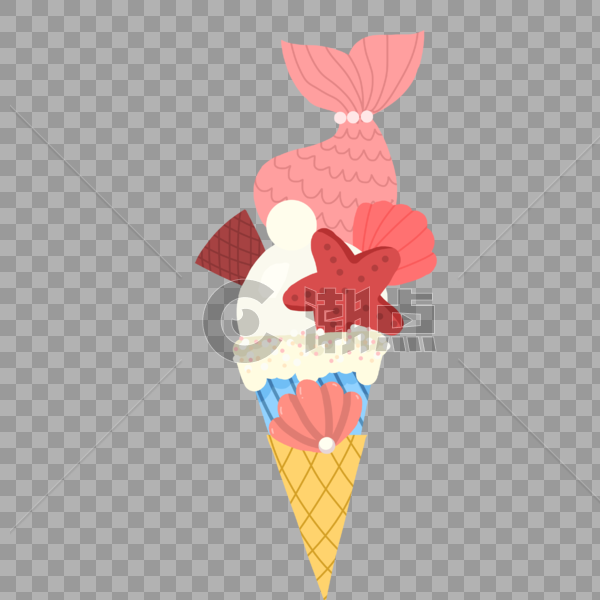 夏至夏日冰淇淋图片素材免费下载