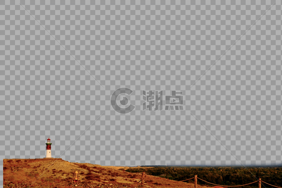 新疆五彩滩的灯塔图片素材免费下载