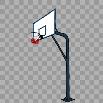 篮球架元素图片素材免费下载