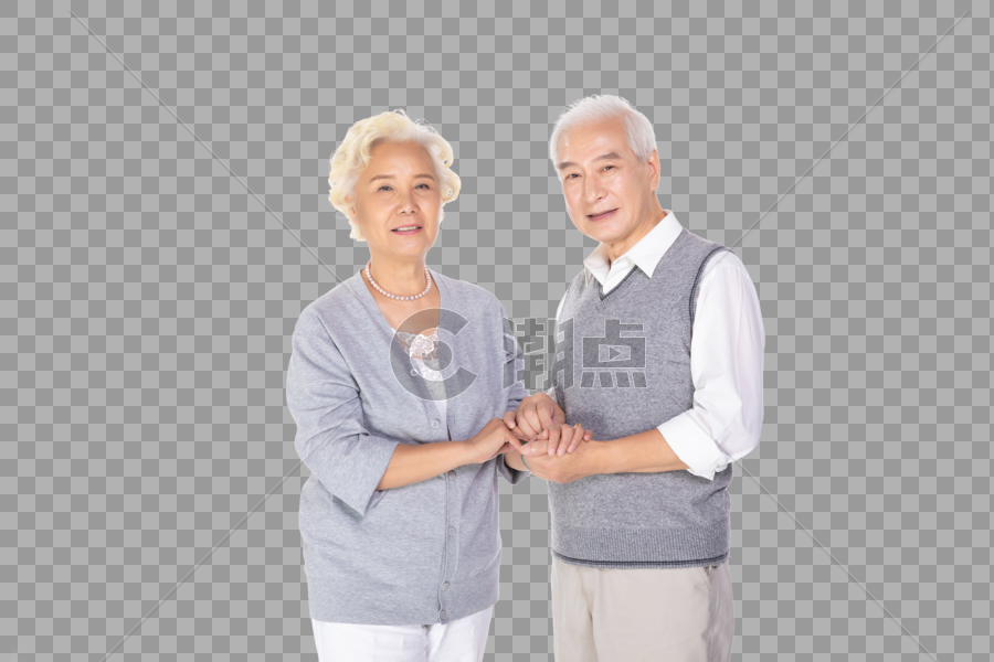 老年夫妻形象图片素材免费下载