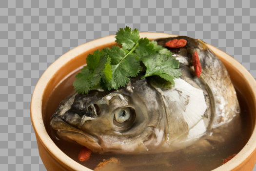 美味的鱼头汤图片素材免费下载