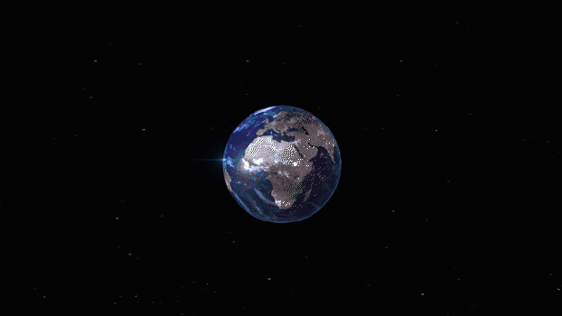 地球冲镜转场gif图片素材免费下载