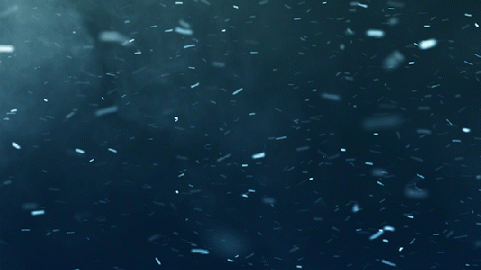 蓝色唯美飘雪粒子gif图片素材免费下载