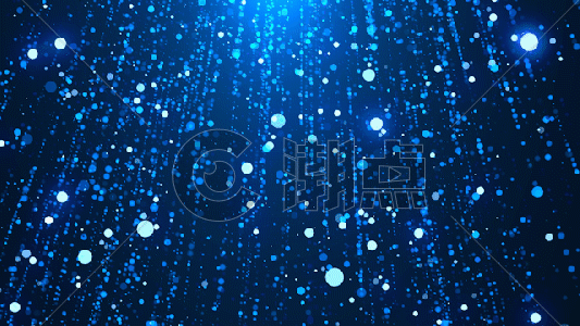 蓝色梦幻粒子背景gif图片素材免费下载