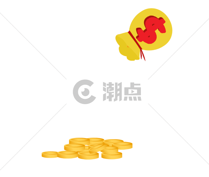 金币钱袋GIFGIF动图1000*846图片素材免费下载-编号570354-潮点视频
