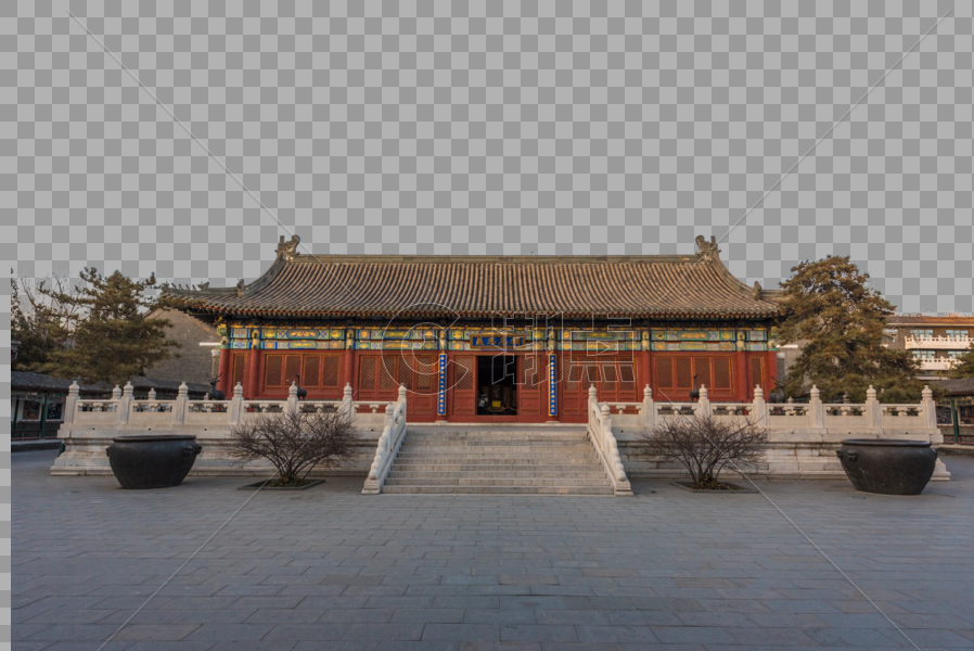 北京大观园风光图片素材免费下载