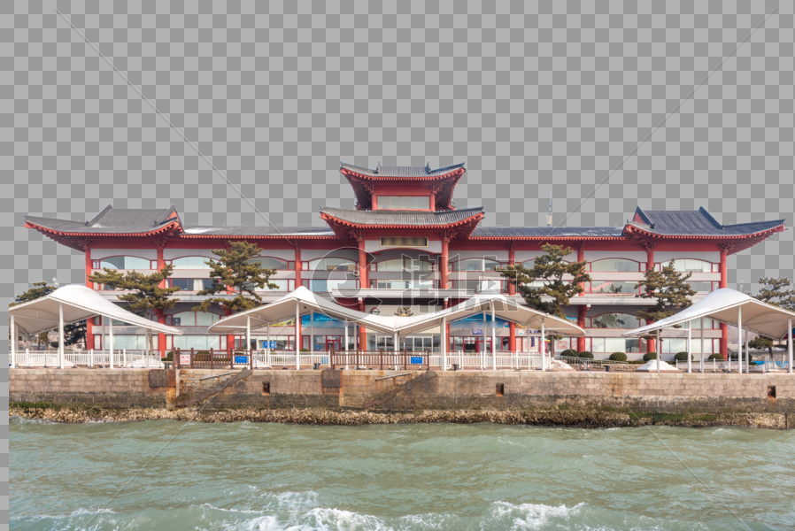 威海刘公岛风光图片素材免费下载
