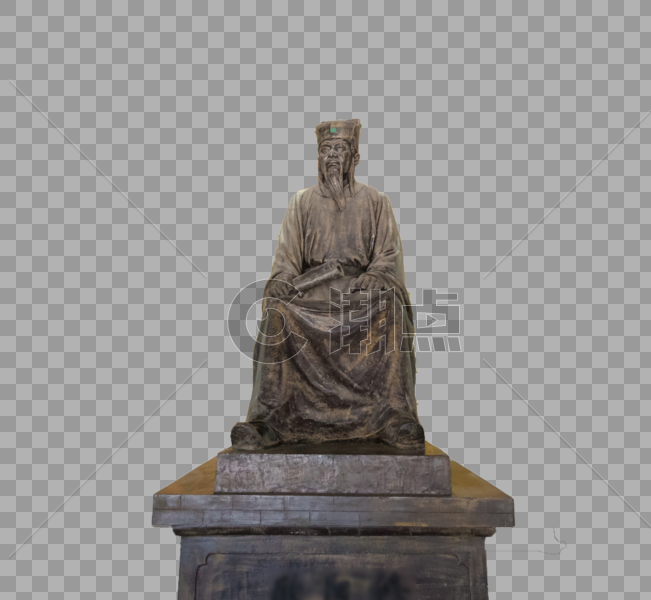 安徽滁州琅琊山欧阳修纪念馆雕像图片素材免费下载