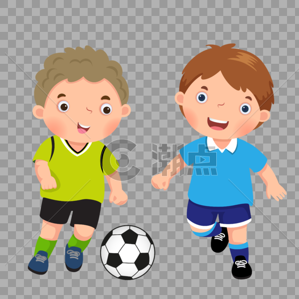 儿童运动会踢球的孩子图片素材免费下载