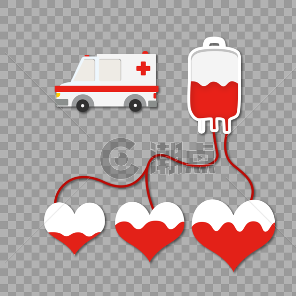世界献血日矢量图血袋图片素材免费下载