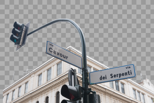 意大利罗马街头风光图片素材免费下载