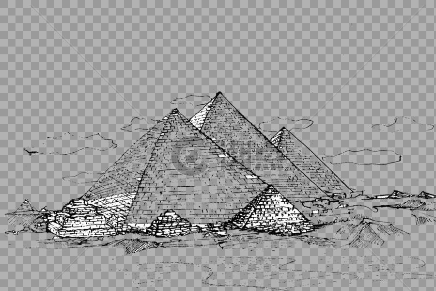埃及吉萨金字塔图片素材免费下载