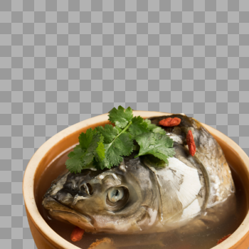 美味的鱼头汤图片素材免费下载