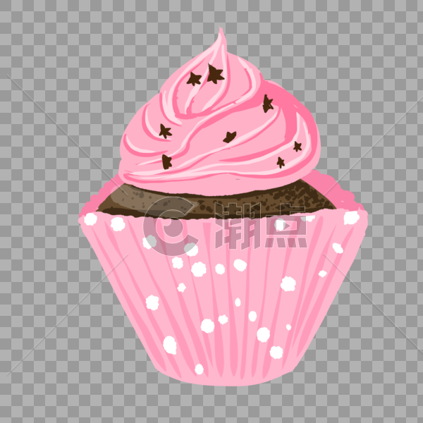 粉色的蛋糕图片素材免费下载
