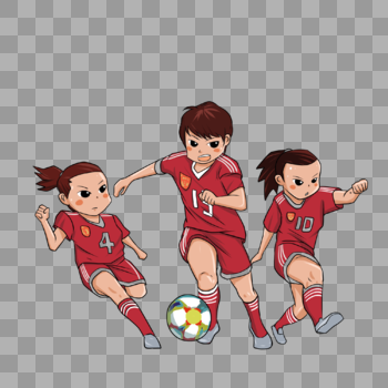 女子足球图片素材免费下载