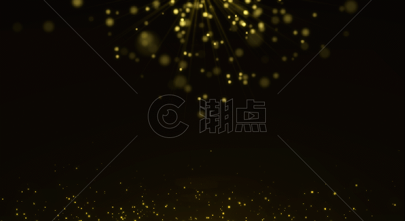 金色粒子闪烁遮罩gif图片素材免费下载