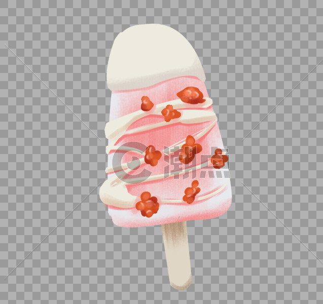 水果奶油冰棍图片素材免费下载