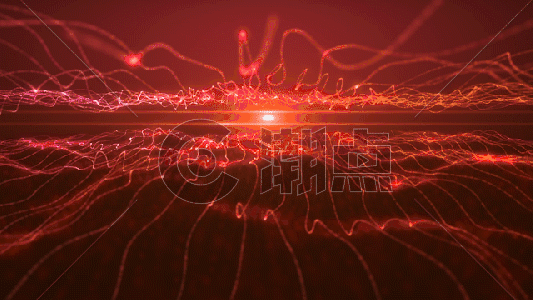 光线粒子穿梭gif图片素材免费下载