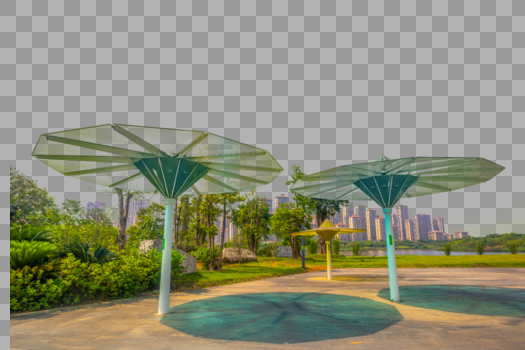 伞状遮阳建筑图片素材免费下载