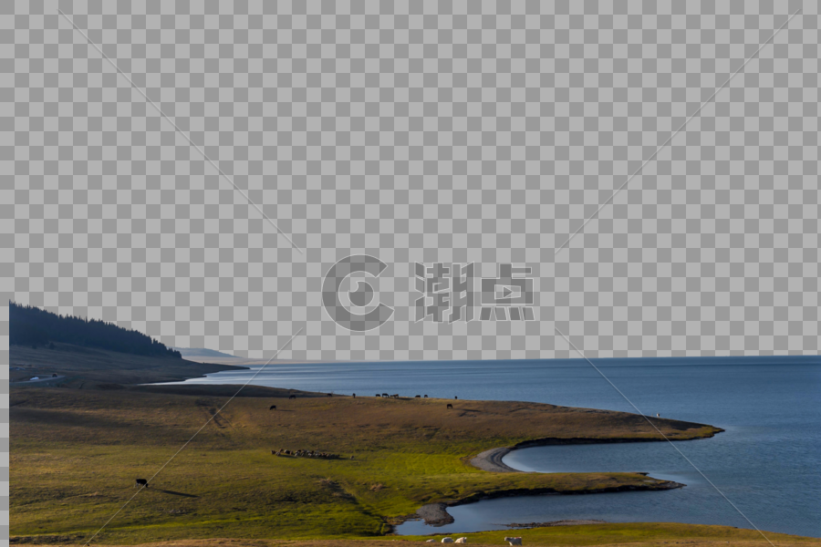 新疆第一大盐水湖艾比湖图片素材免费下载