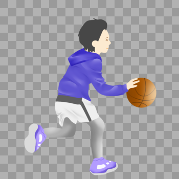 带球跑的小男孩图片素材免费下载