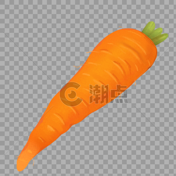 手绘蔬菜胡萝卜图片素材免费下载