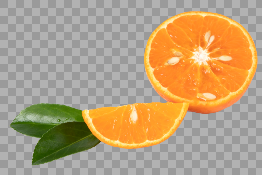 切开橙子图片素材免费下载