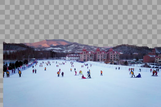 哈尔滨亚布力滑雪场图片素材免费下载