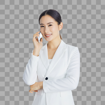 职场女性电话沟通图片素材免费下载