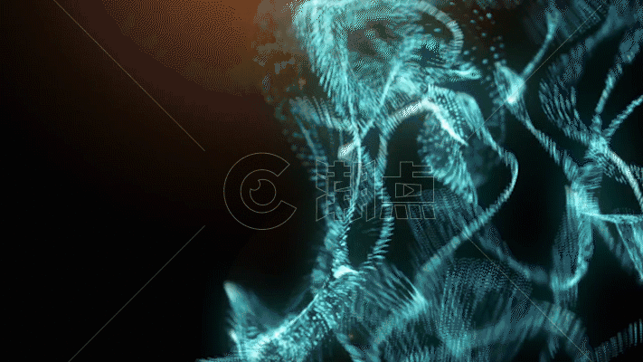 科技粒子动画GIF图片素材免费下载