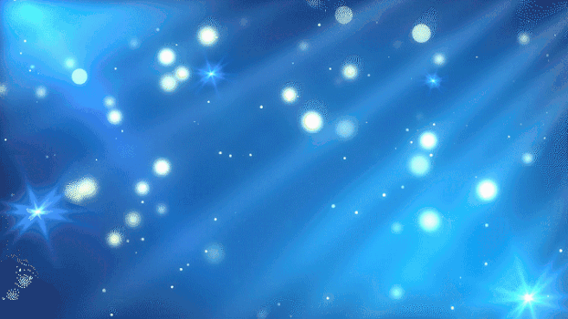 蓝色粒子闪光动画GIF图片素材免费下载