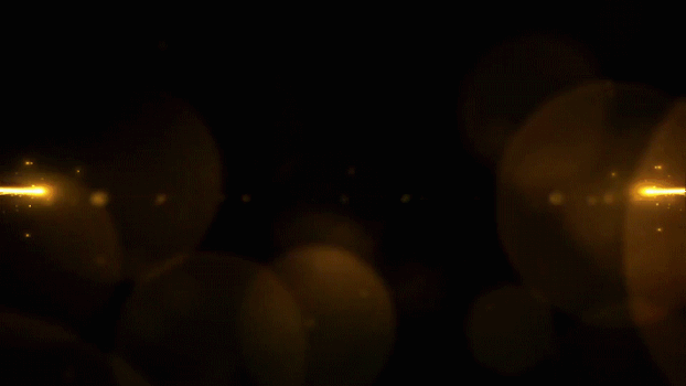 金色粒子碰撞动画GIF图片素材免费下载
