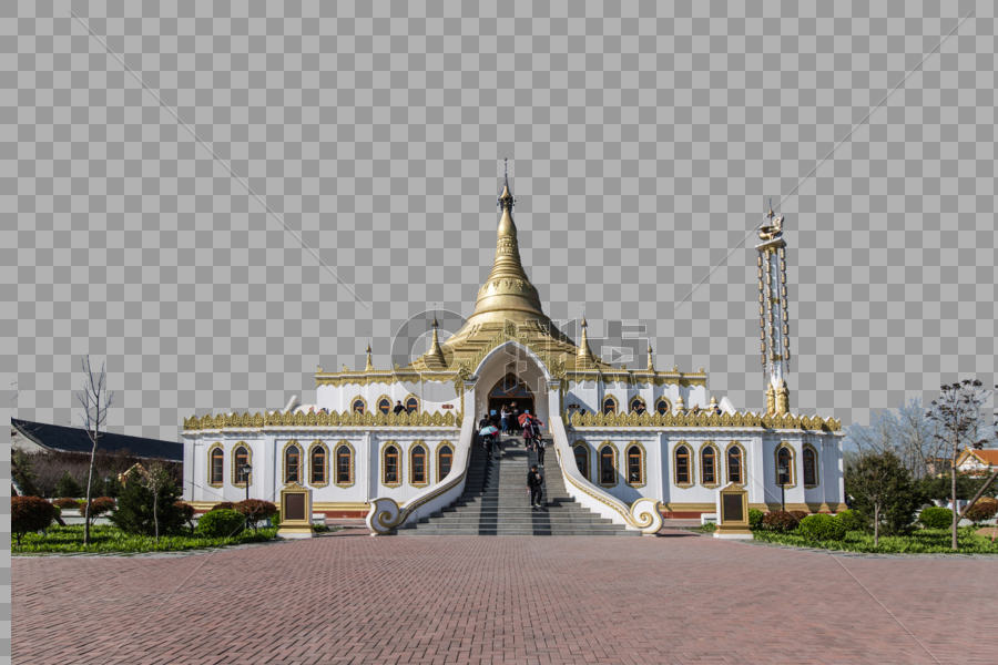 缅甸佛殿图片素材免费下载